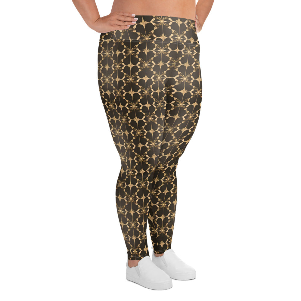 All-Over Print Plus Size Leggings