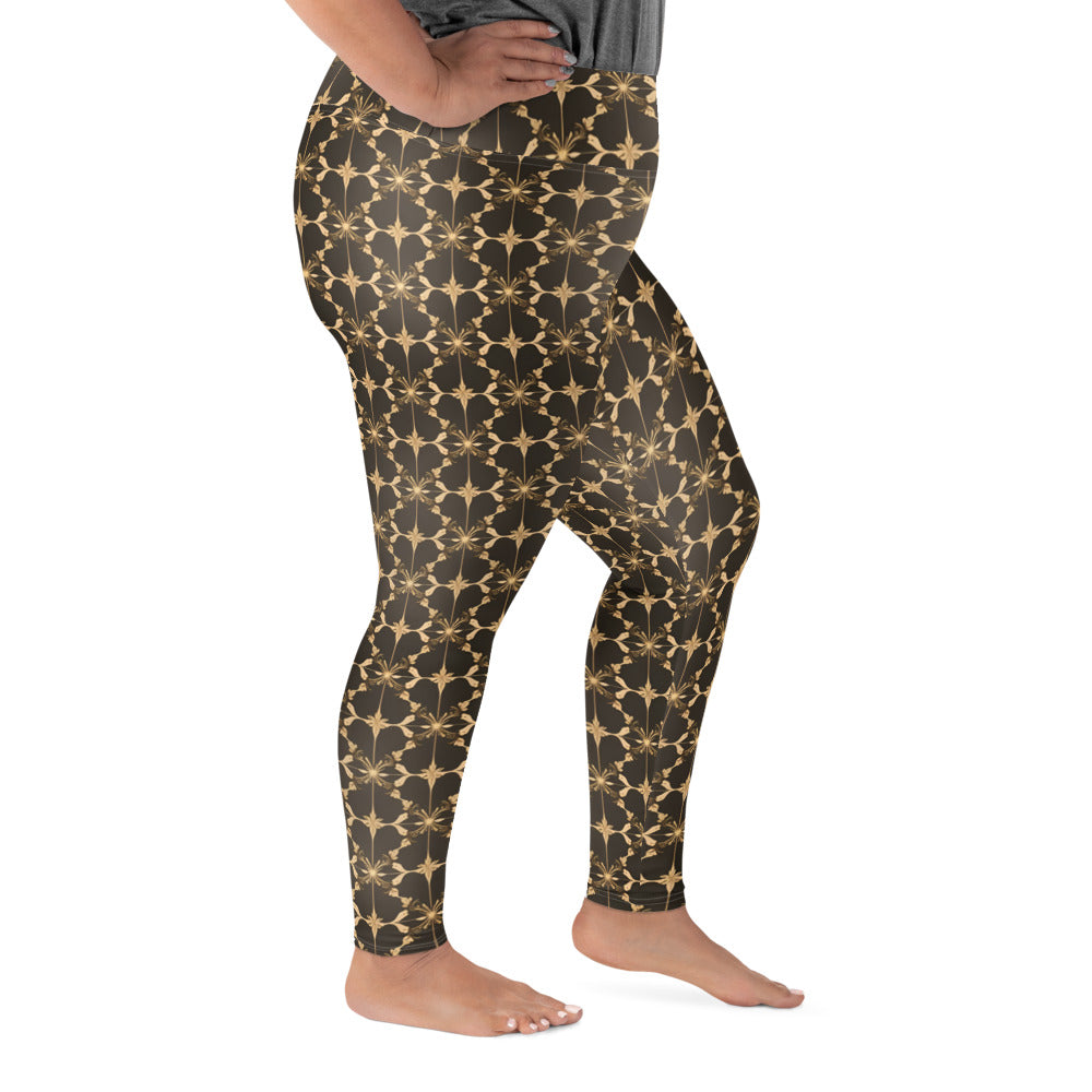 All-Over Print Plus Size Leggings