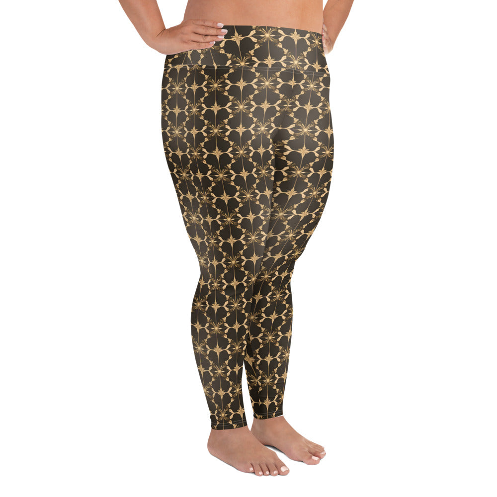 All-Over Print Plus Size Leggings
