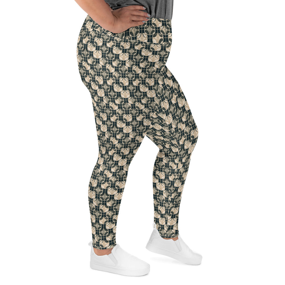 All-Over Print Plus Size Leggings