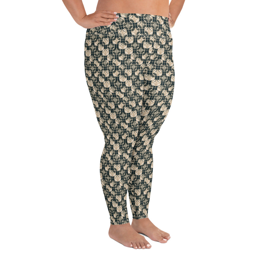 All-Over Print Plus Size Leggings