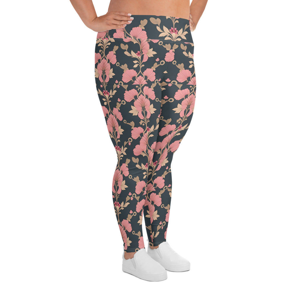 All-Over Print Plus Size Leggings