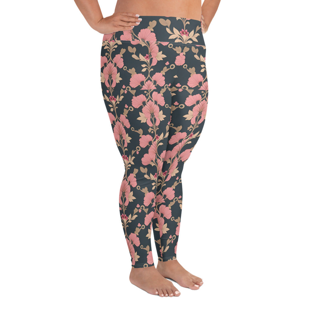 All-Over Print Plus Size Leggings
