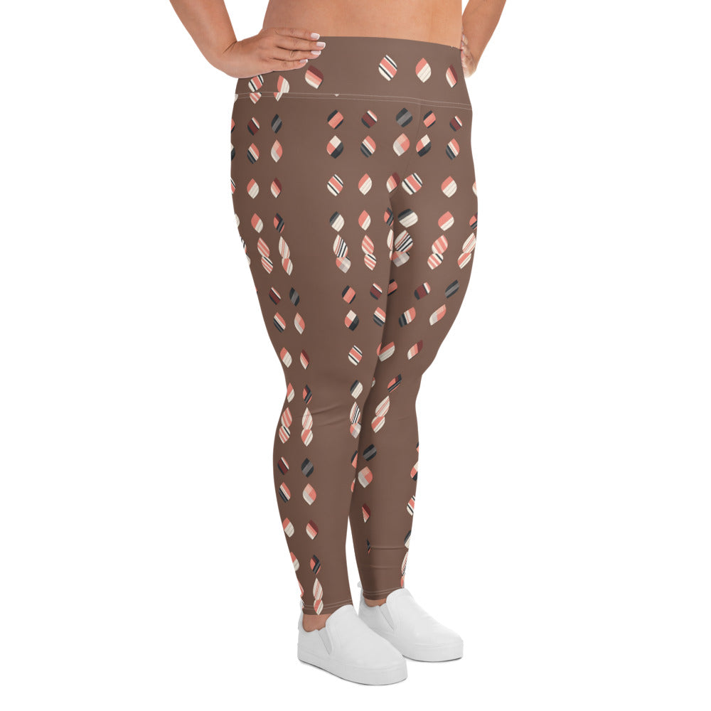 All-Over Print Plus Size Leggings