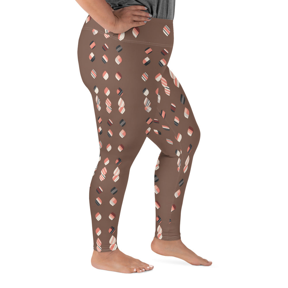 All-Over Print Plus Size Leggings