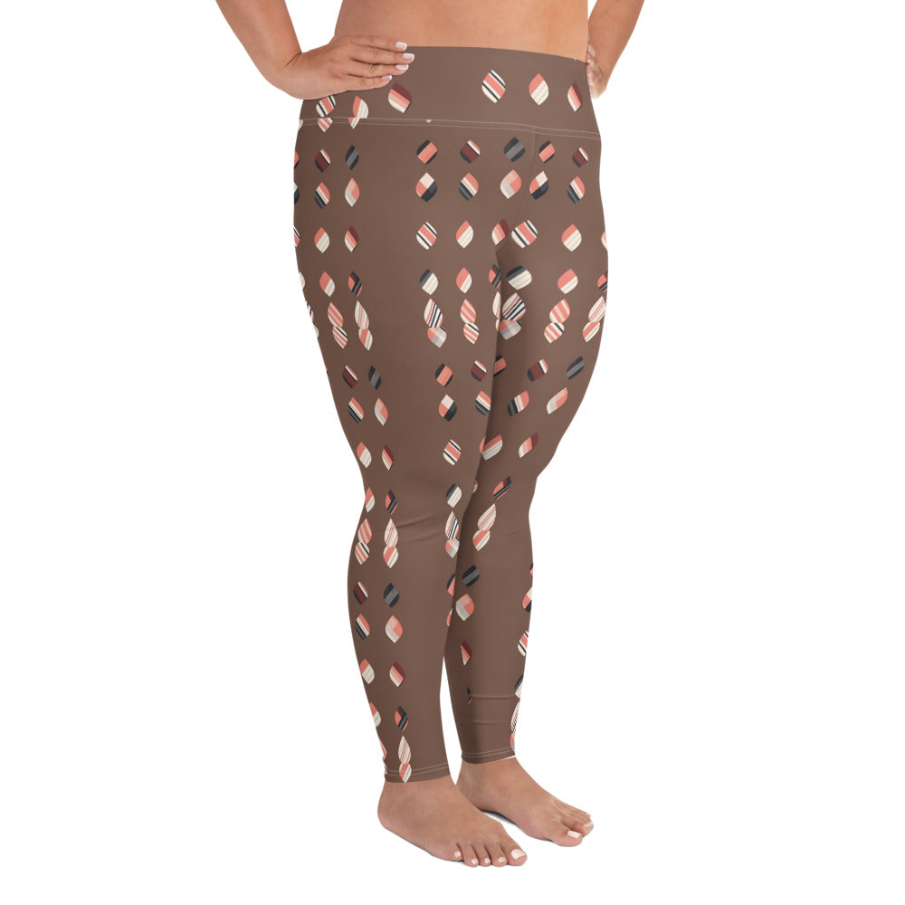 All-Over Print Plus Size Leggings