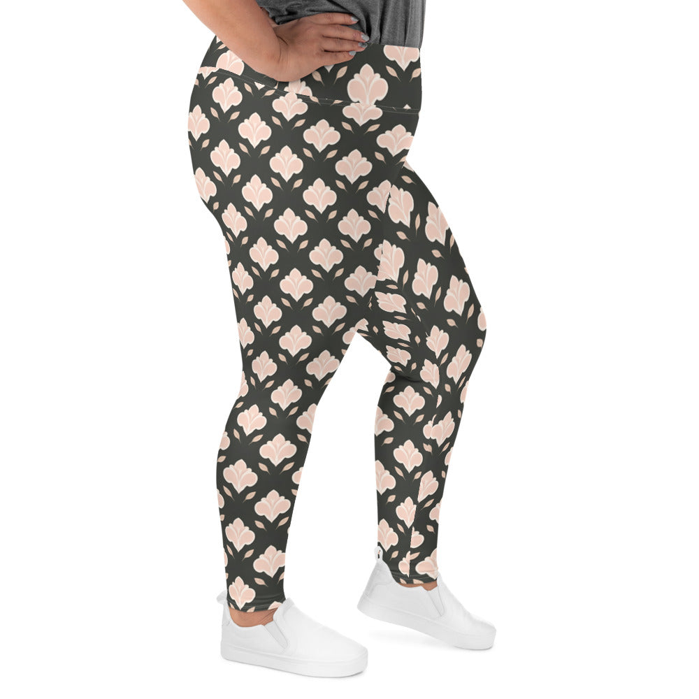 All-Over Print Plus Size Leggings