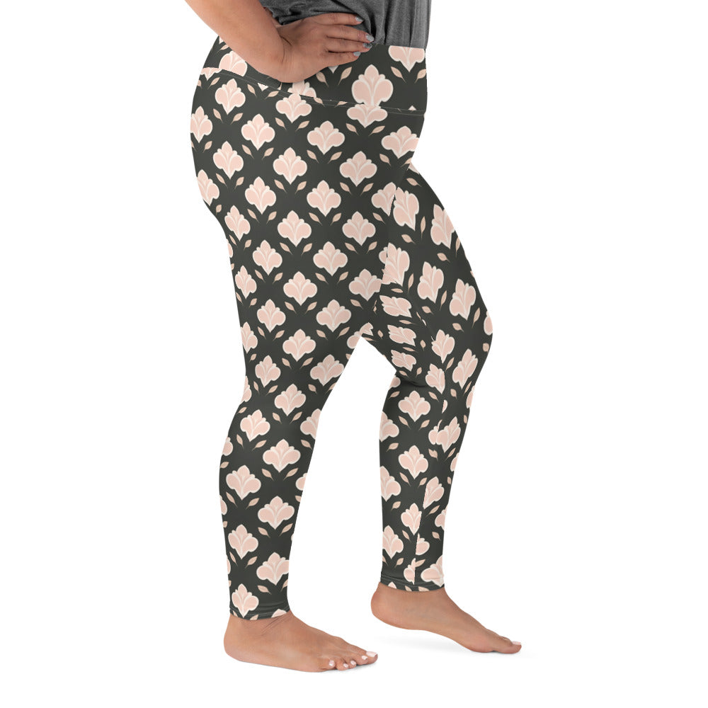 All-Over Print Plus Size Leggings