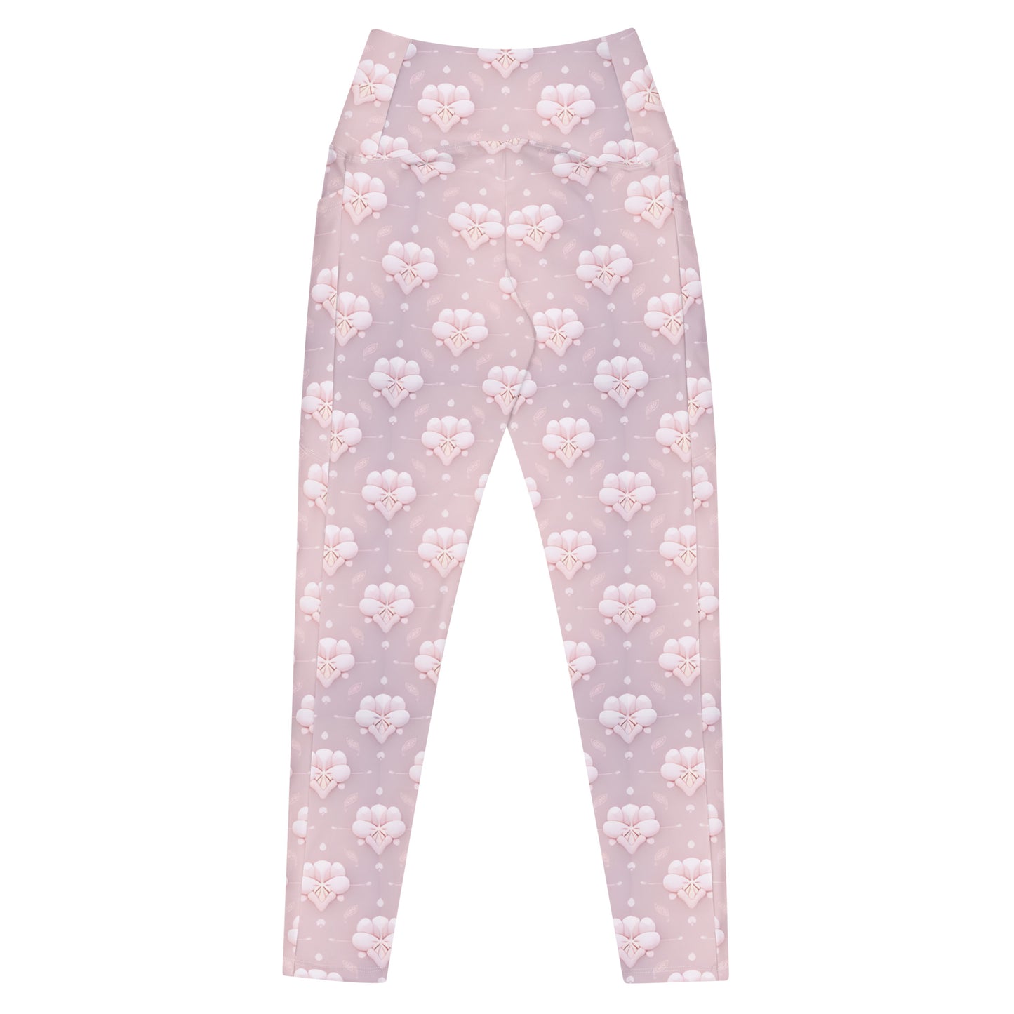 Crossover leggings with pockets