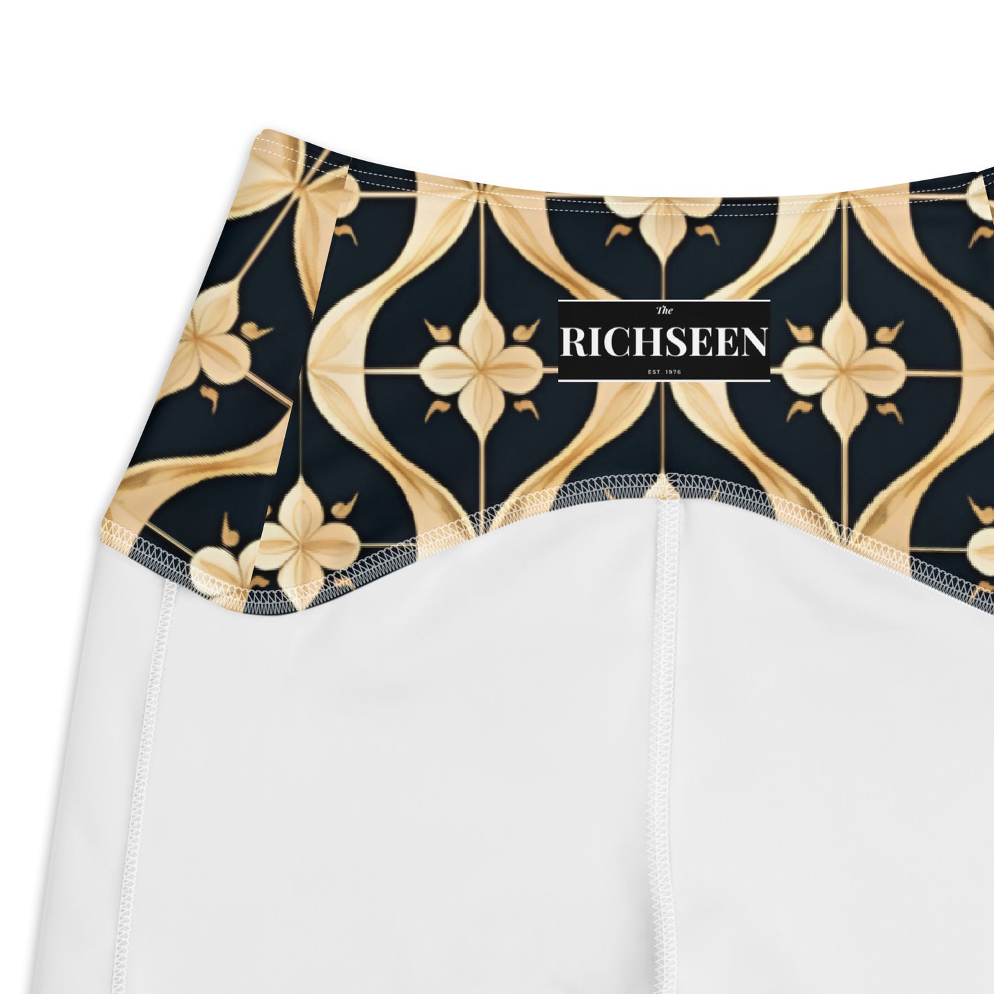 Crossover leggings with pockets