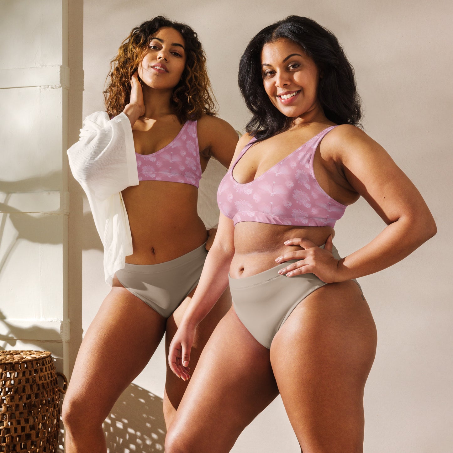 Recycled padded bikini top