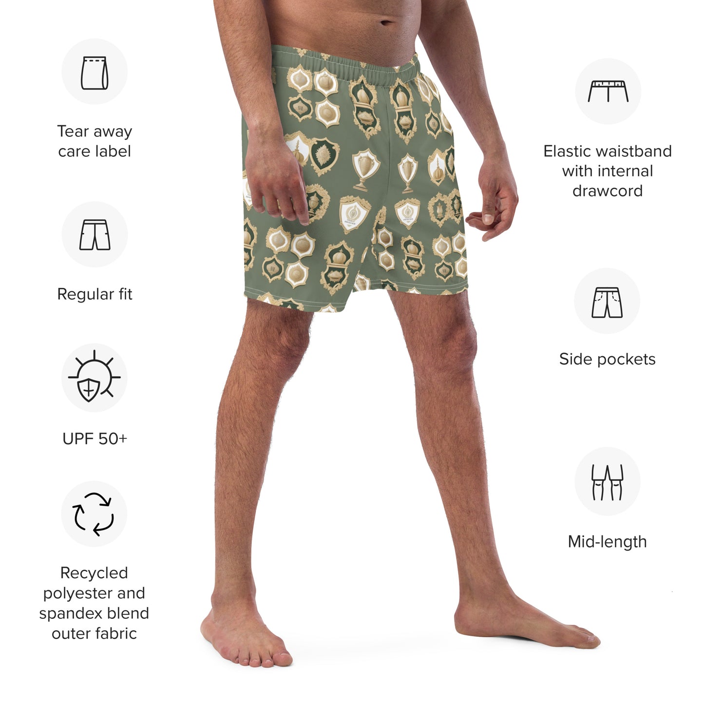 Men's swim trunks