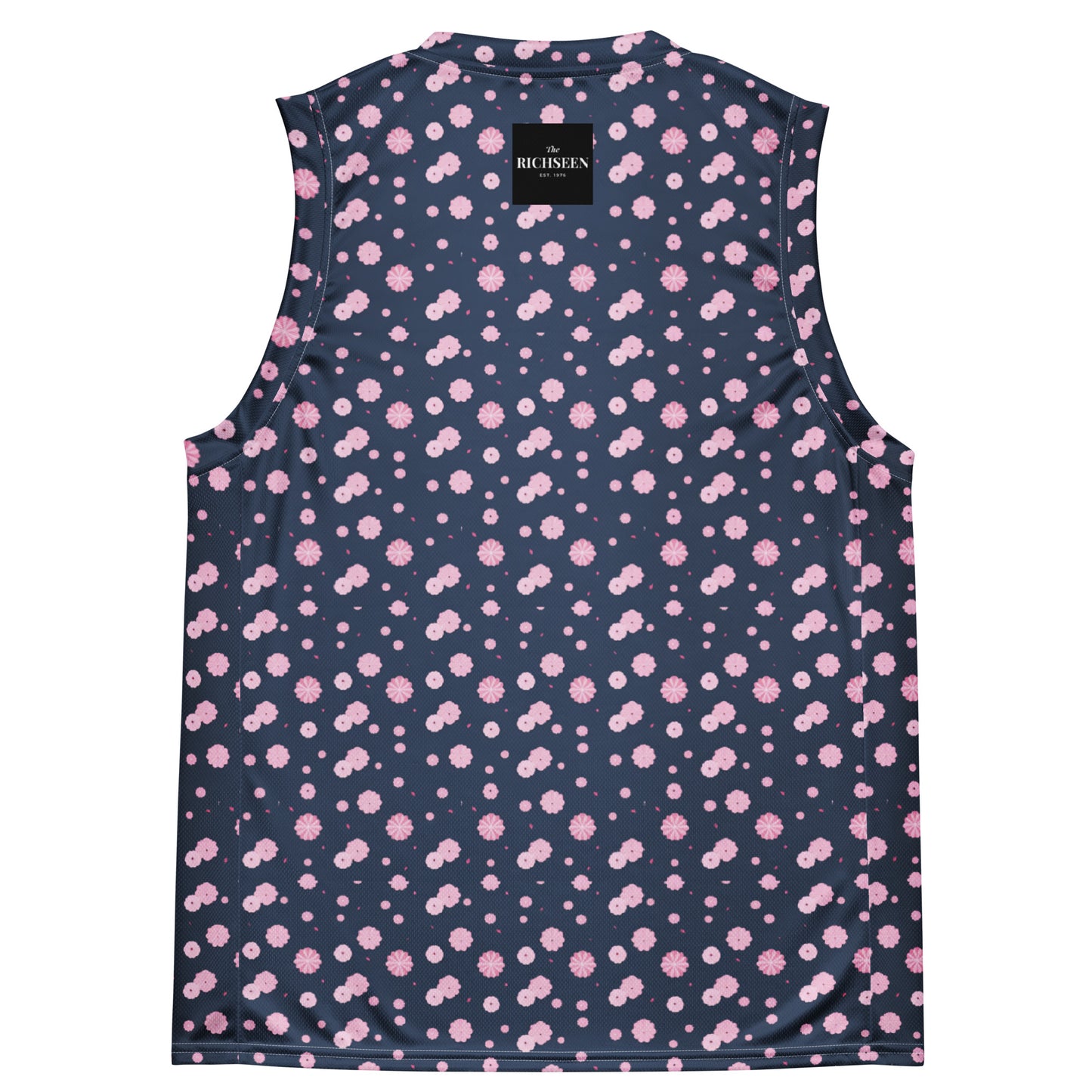 Recycled unisex basketball jersey