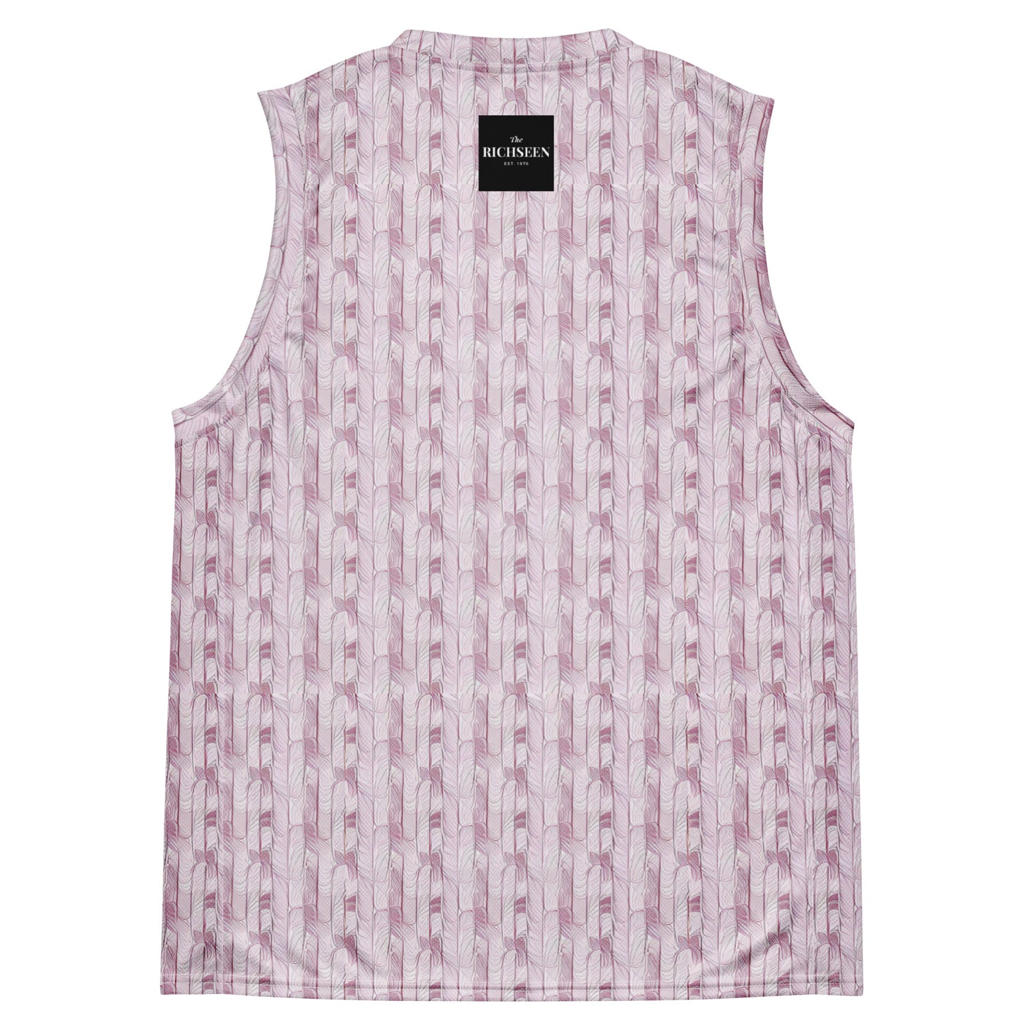 Recycled unisex basketball jersey