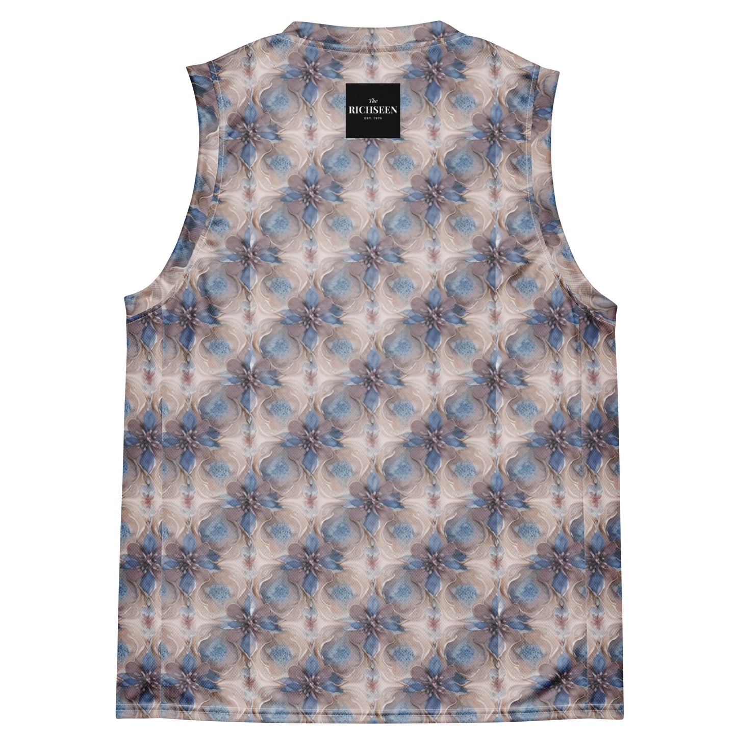 Recycled unisex basketball jersey