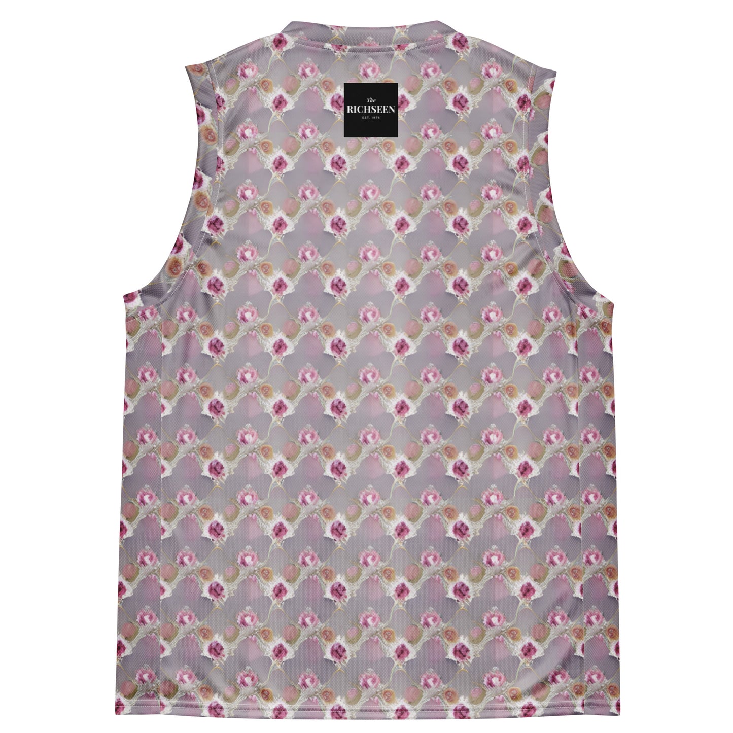 Recycled unisex basketball jersey