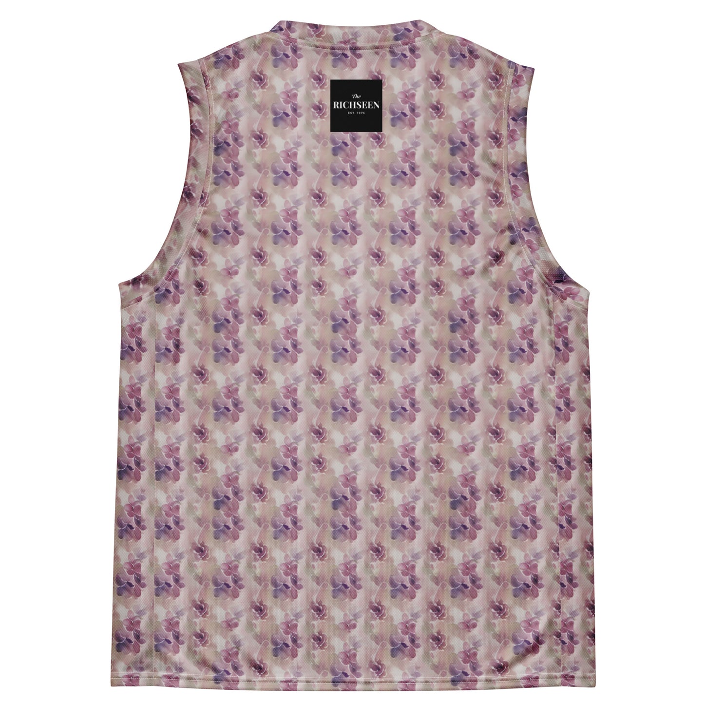 Recycled unisex basketball jersey