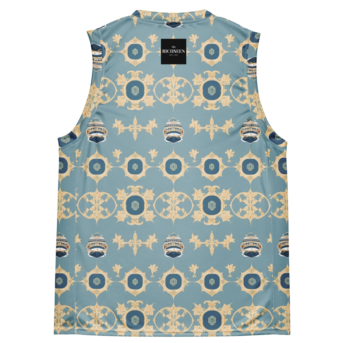 Recycled unisex basketball jersey