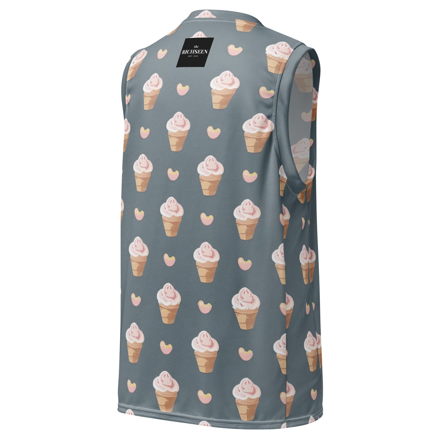Recycled unisex basketball jersey