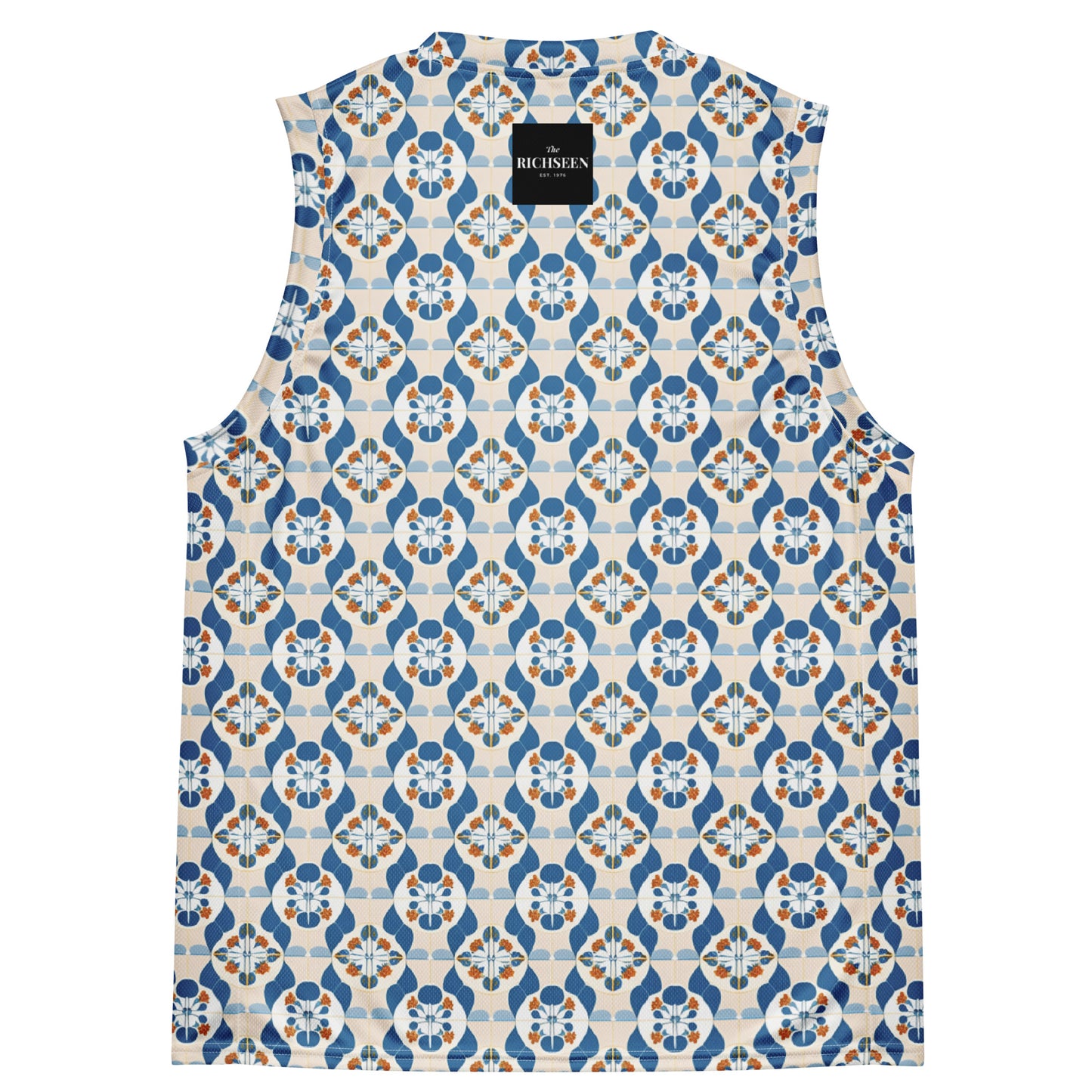 Recycled unisex basketball jersey