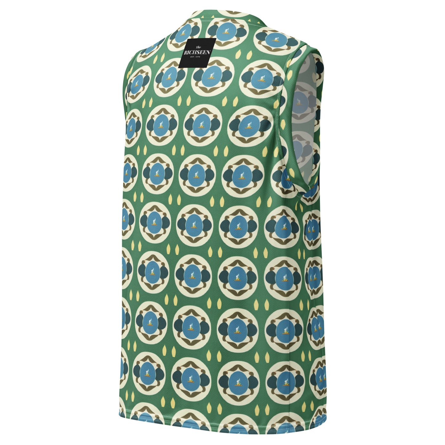 Recycled unisex basketball jersey