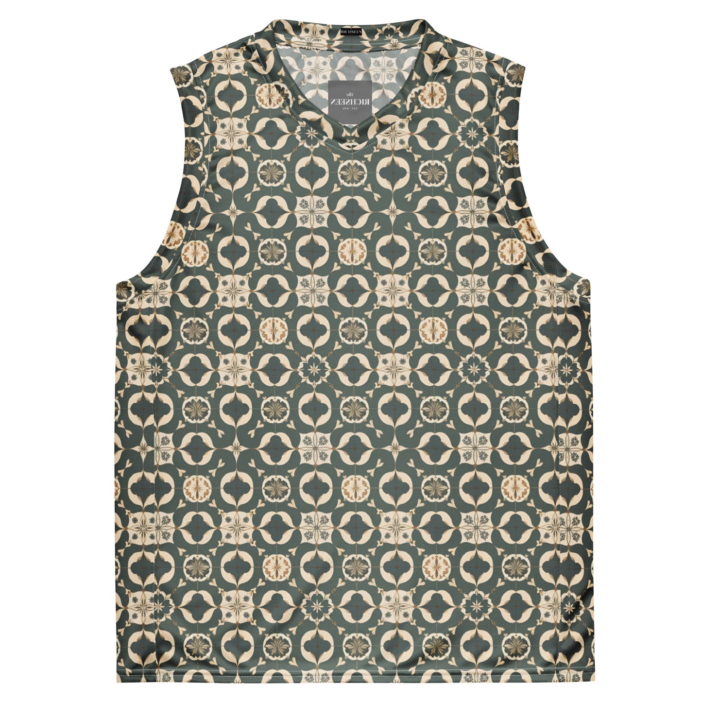 Recycled unisex basketball jersey