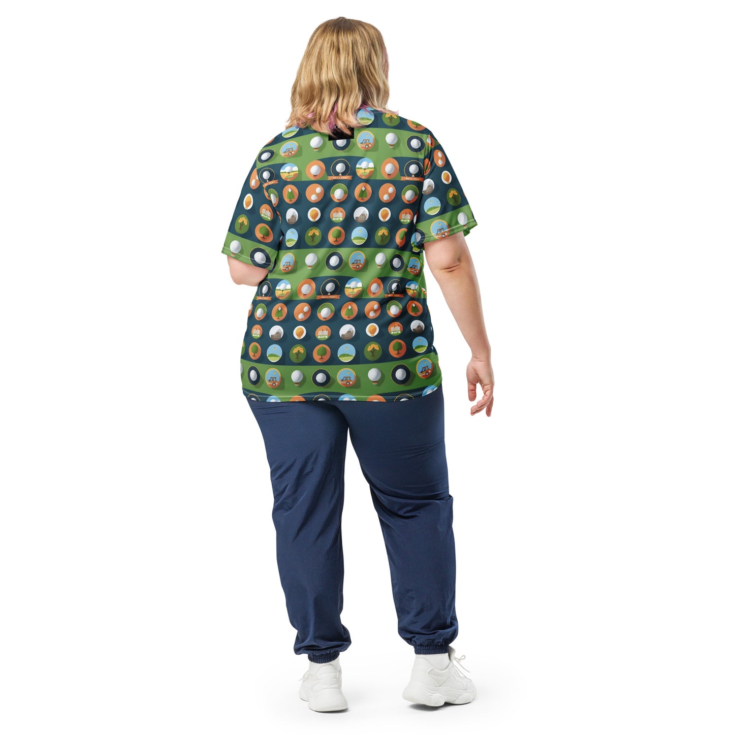 Recycled unisex sports jersey