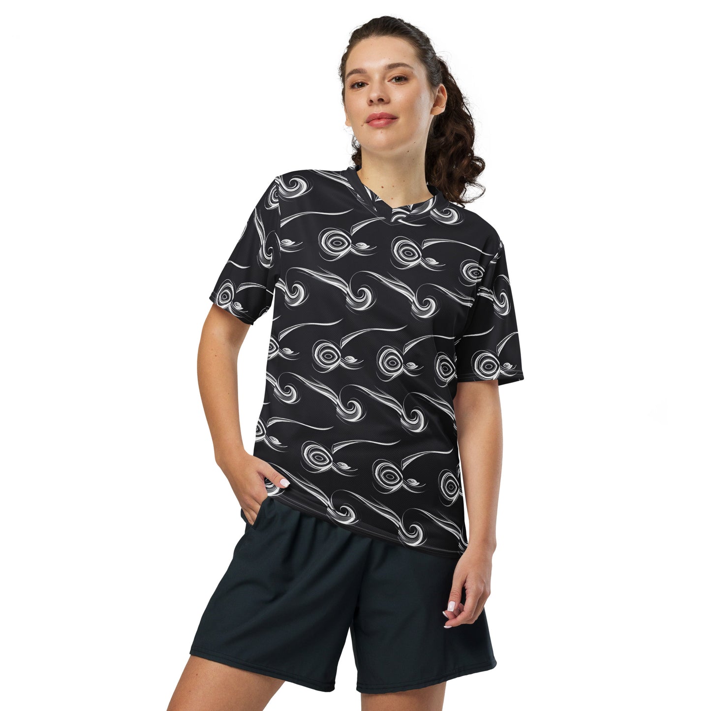 Recycled unisex sports jersey