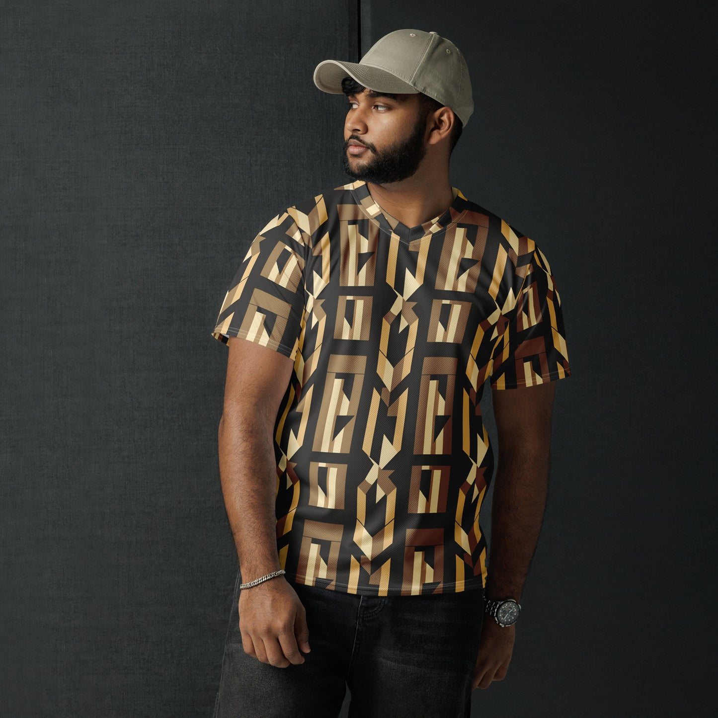 Recycled unisex sports jersey