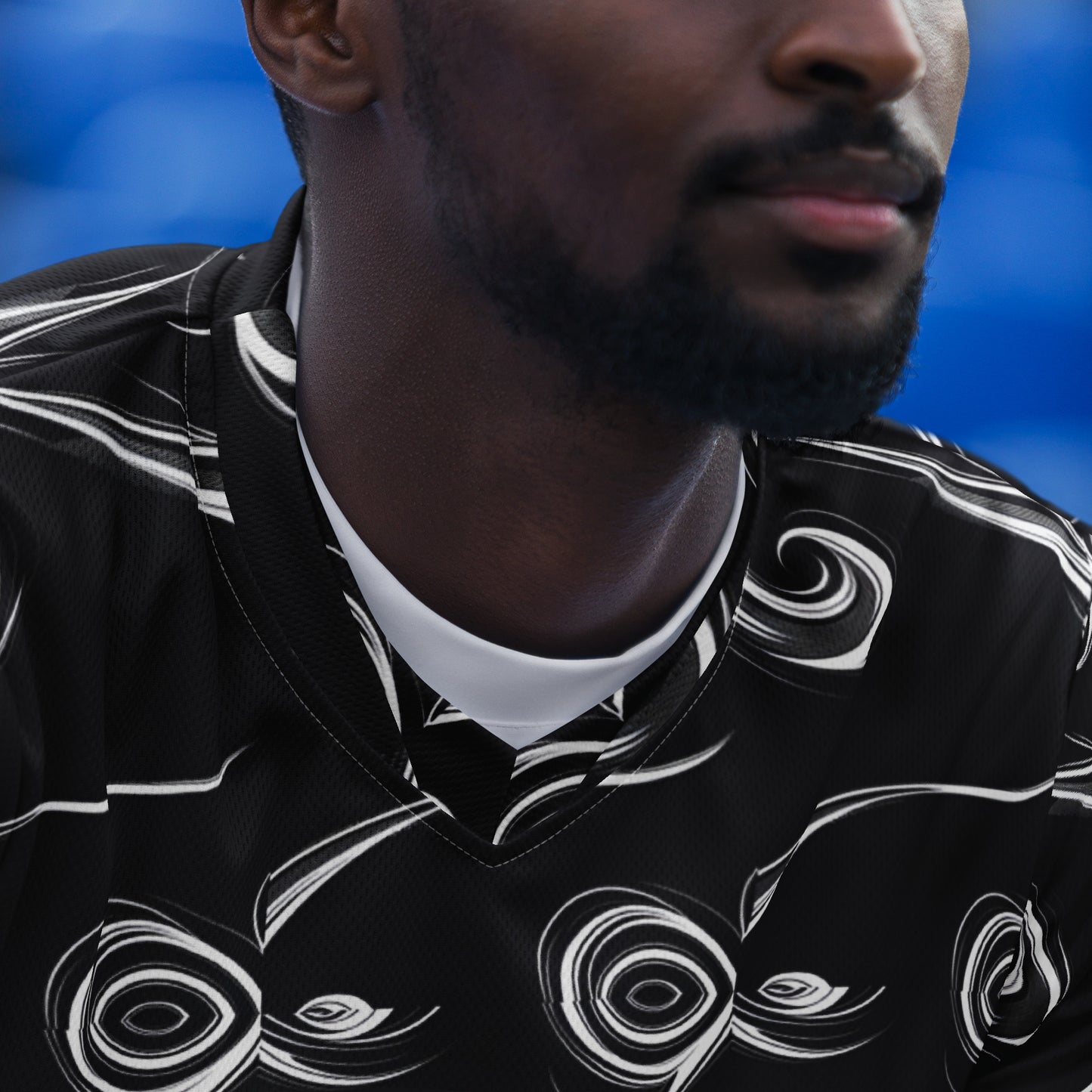 Recycled unisex sports jersey
