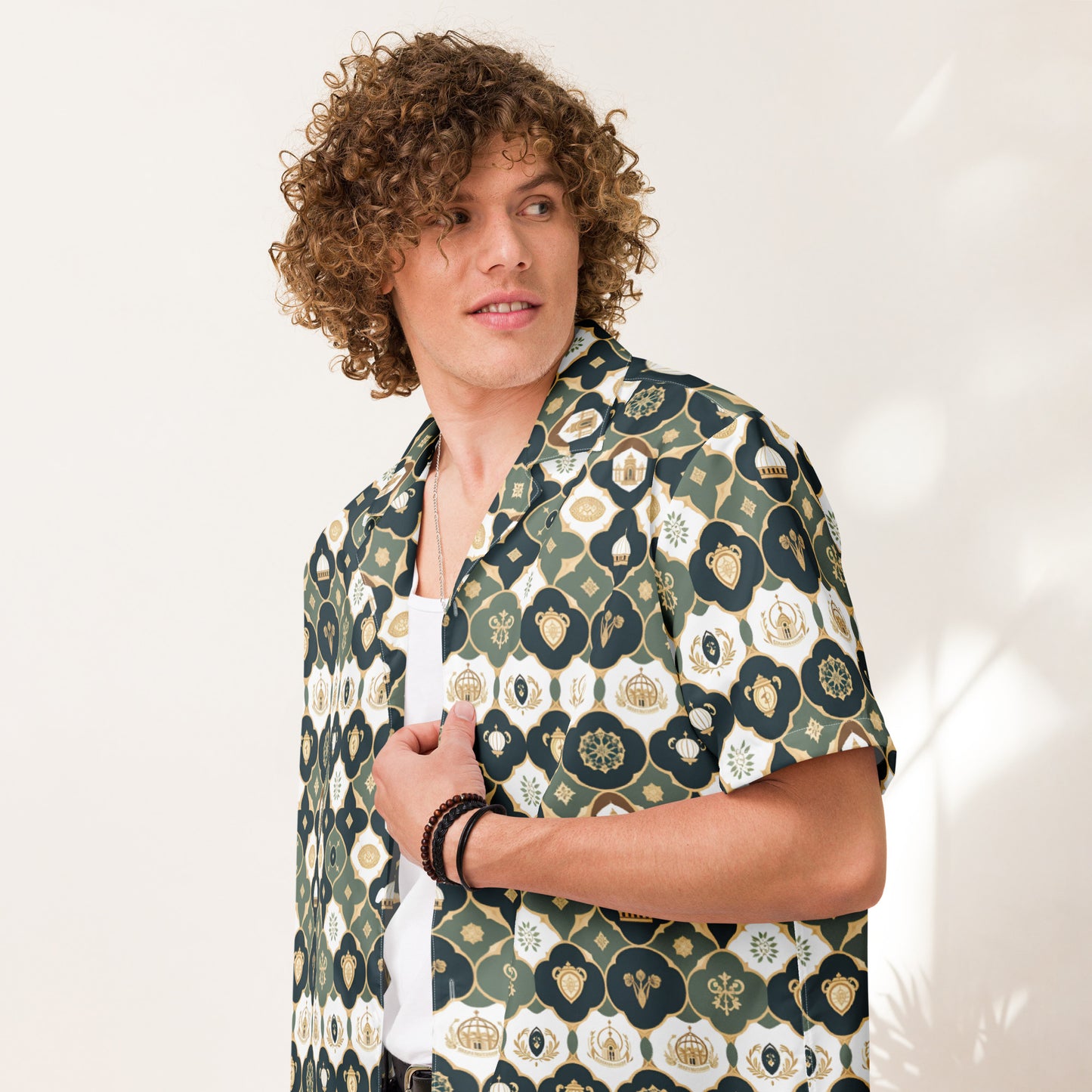 Unisex button shirt