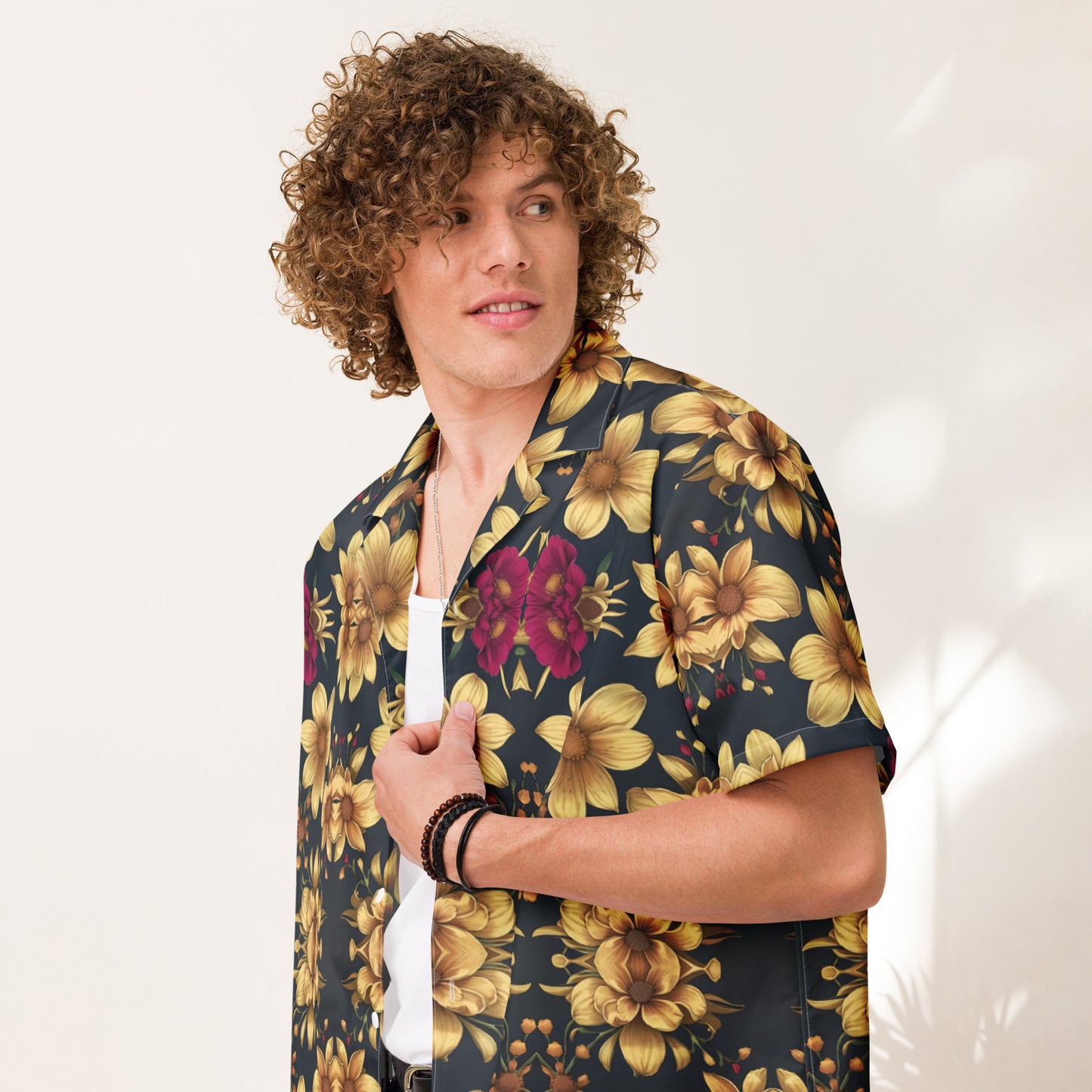 Unisex button shirt
