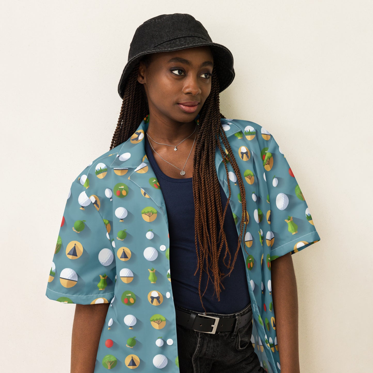 Unisex button shirt