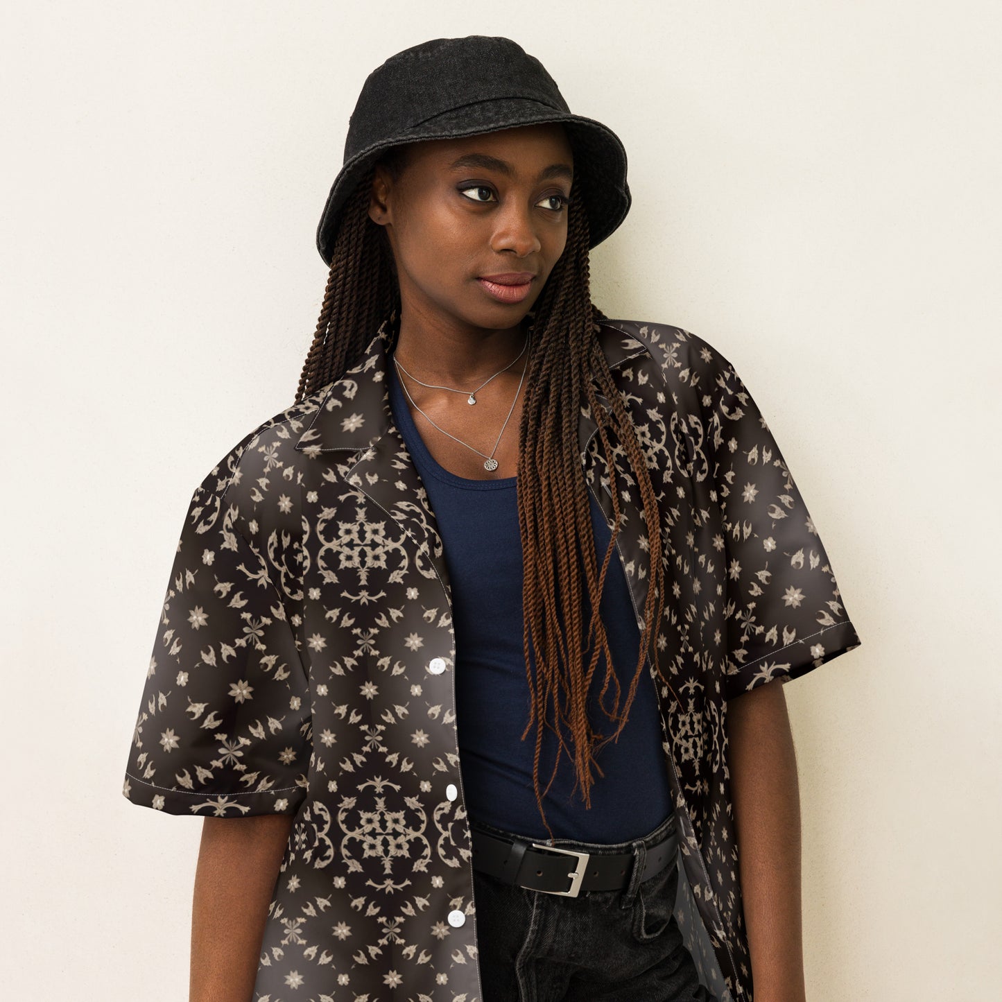 Unisex button shirt