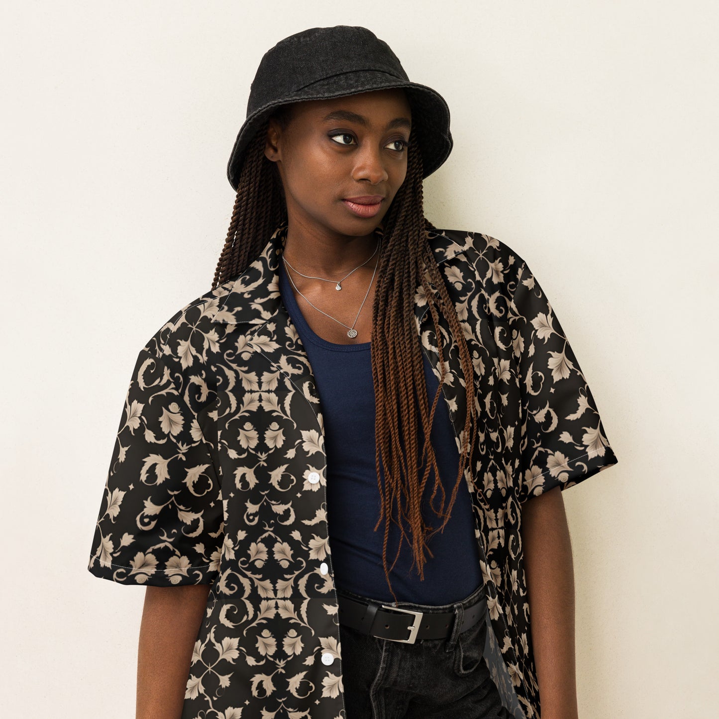Unisex button shirt