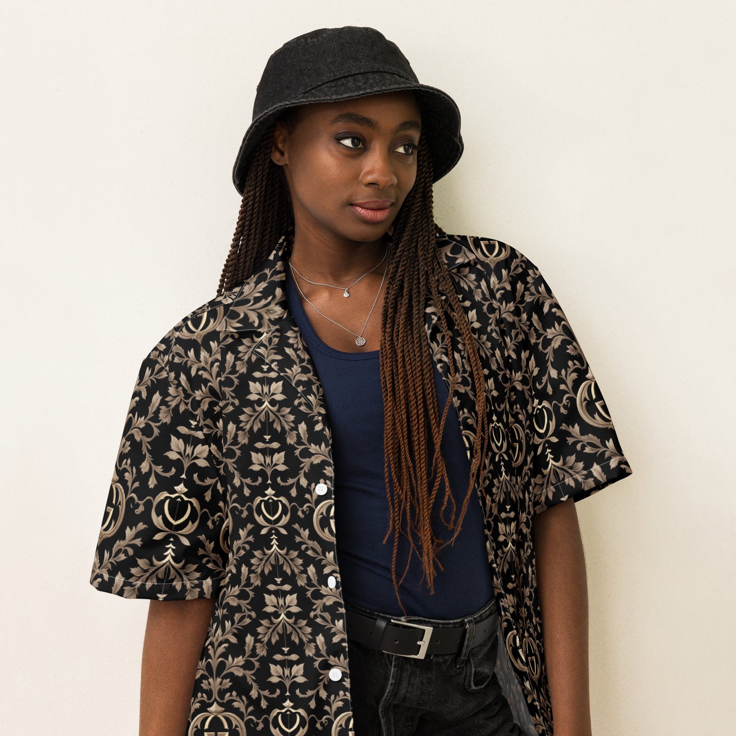 Unisex button shirt