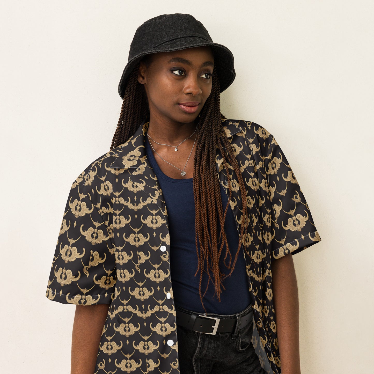 Unisex button shirt
