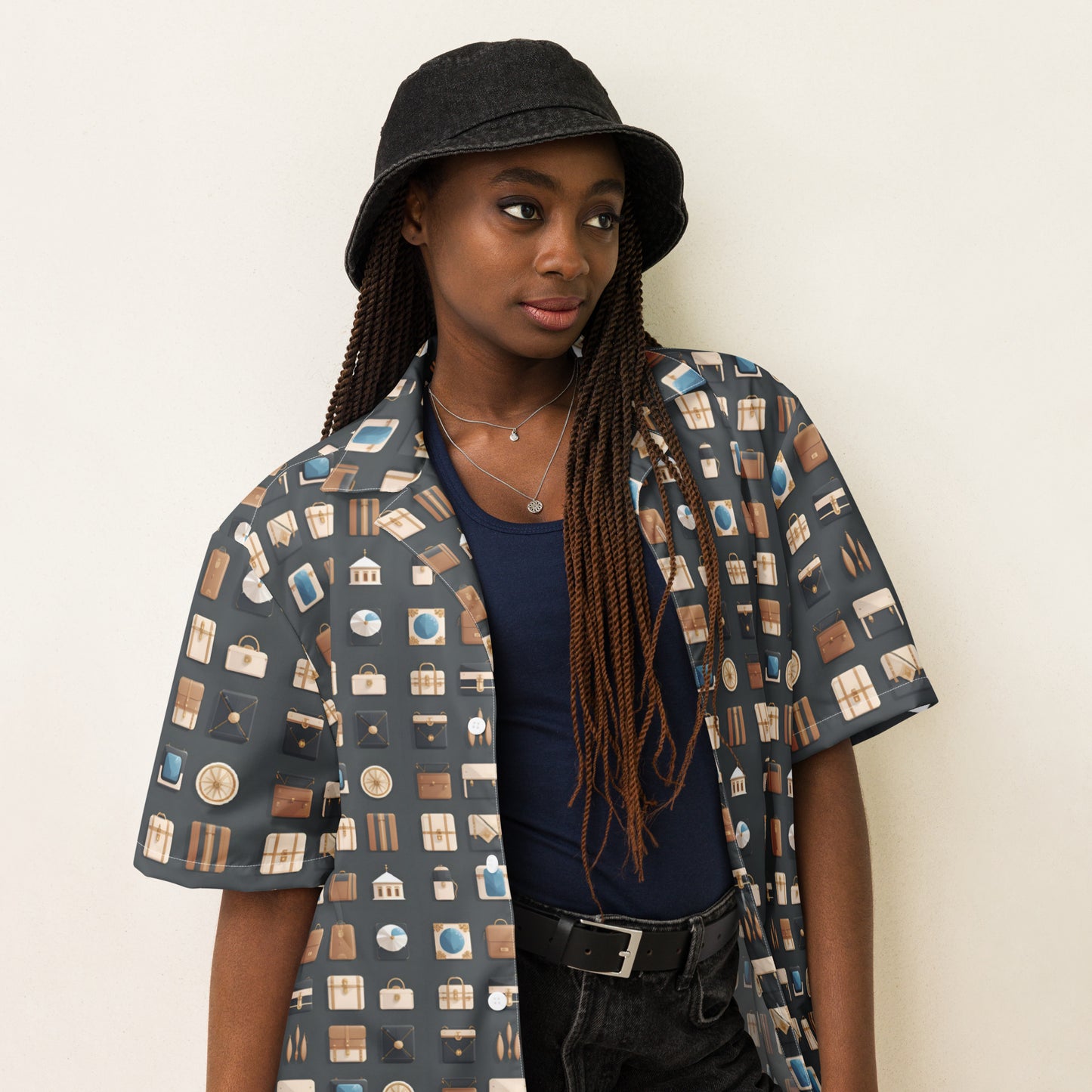Unisex button shirt