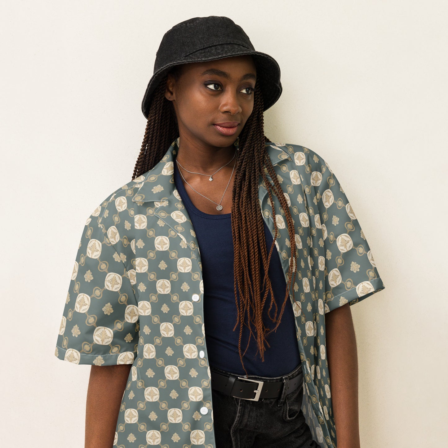 Unisex button shirt