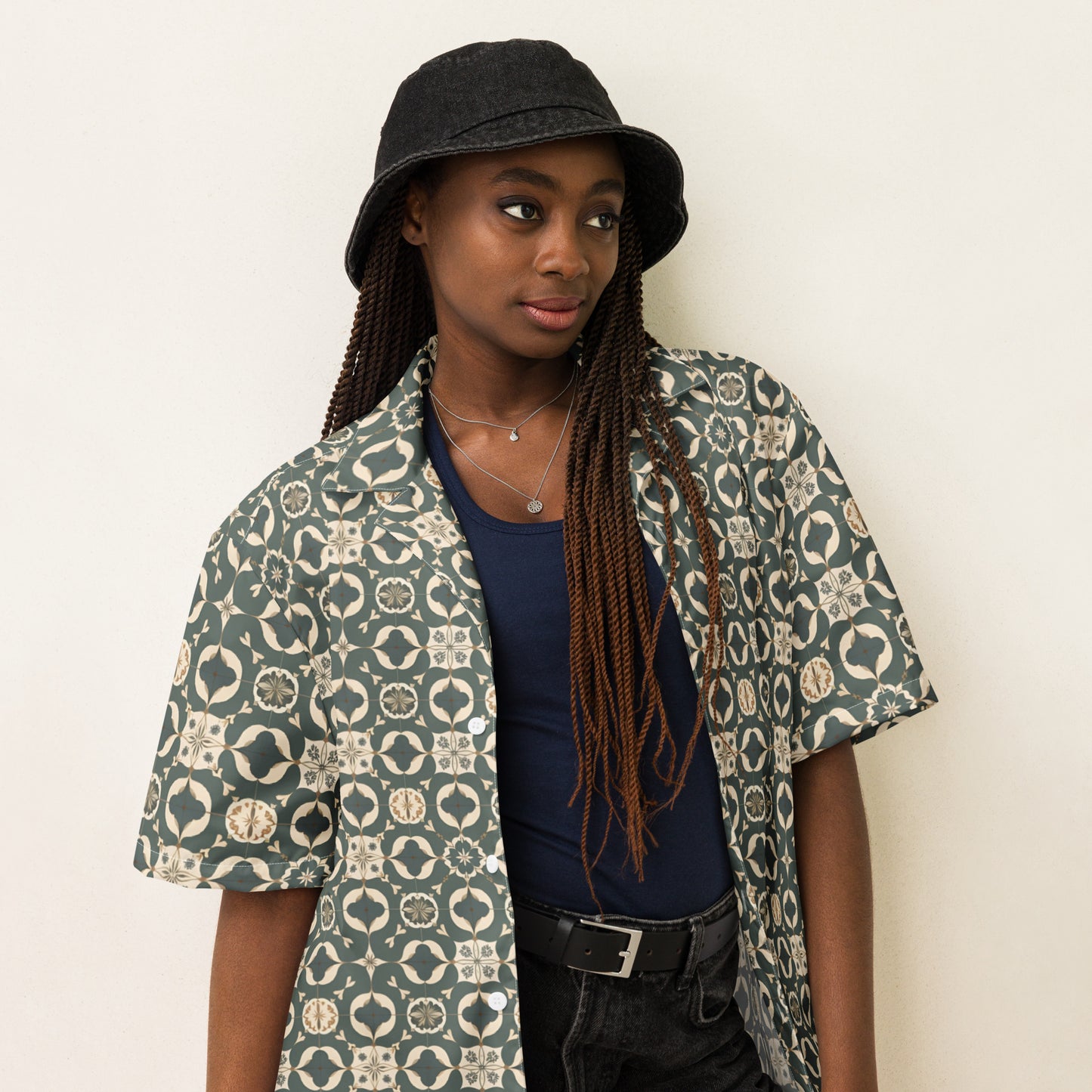 Unisex button shirt