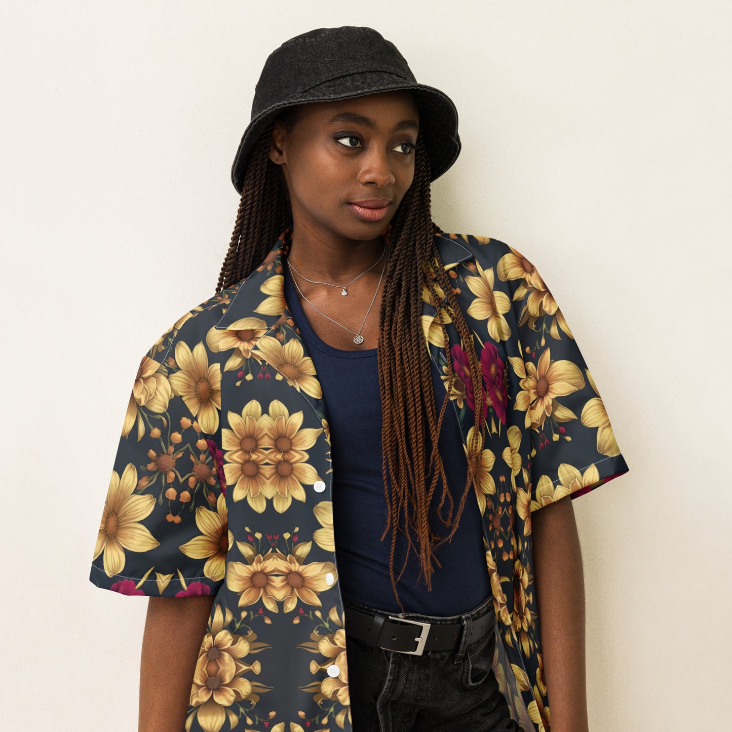 Unisex button shirt