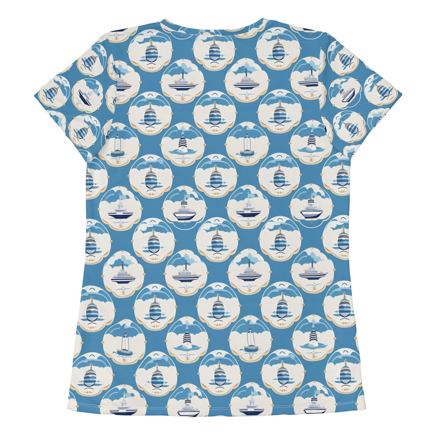 All-Over Print Women's Athletic T-shirt