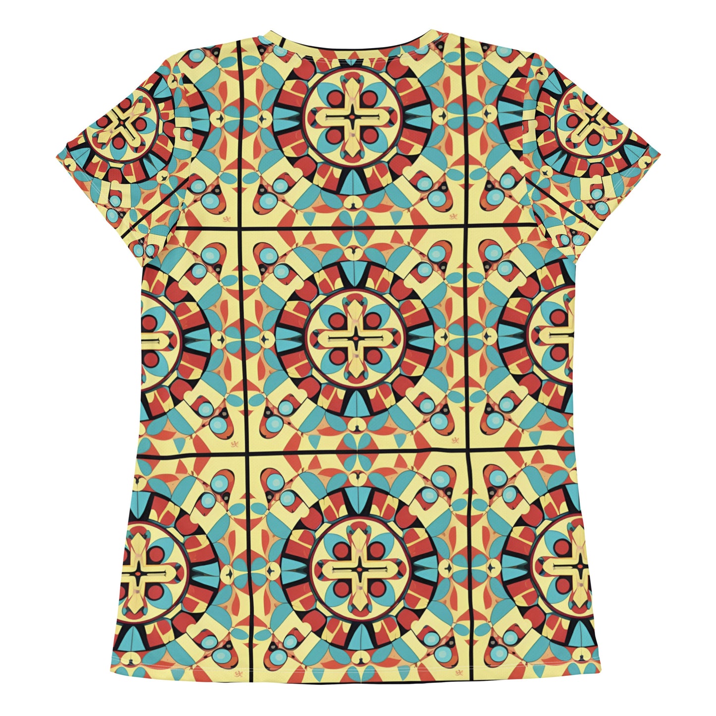 All-Over Print Women's Athletic T-shirt