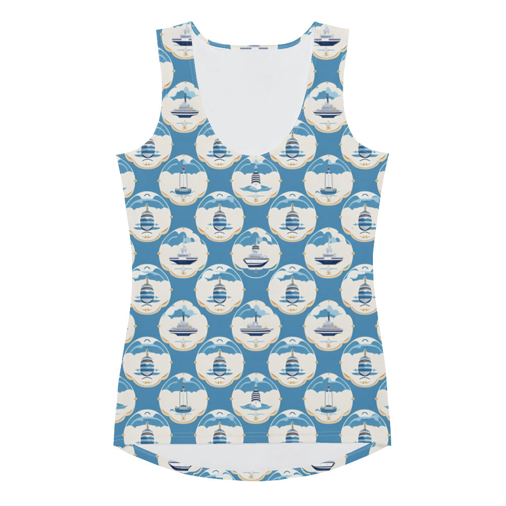 Sublimation Cut & Sew Tank Top