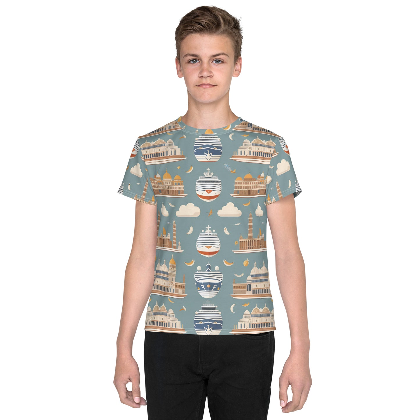 Youth crew neck t-shirt