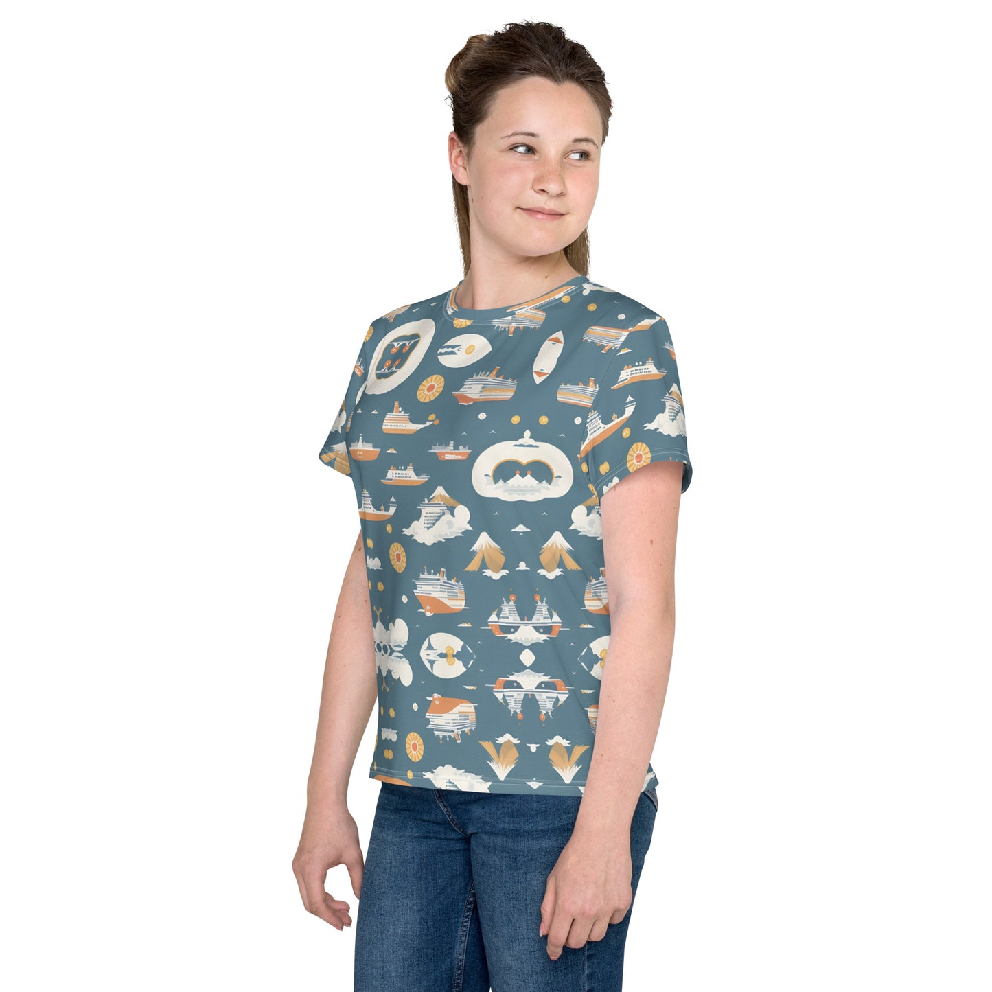 Youth crew neck t-shirt