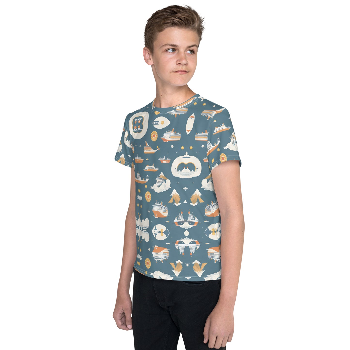 Youth crew neck t-shirt
