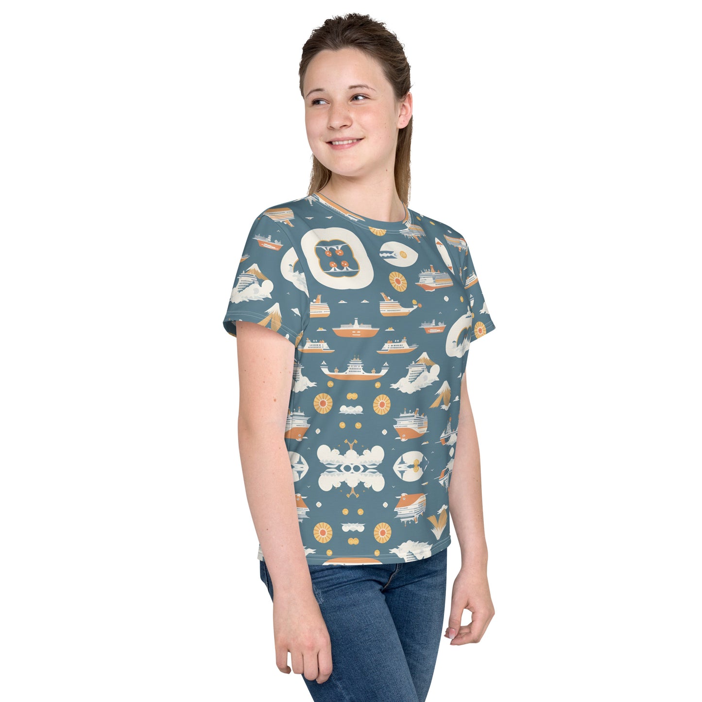 Youth crew neck t-shirt