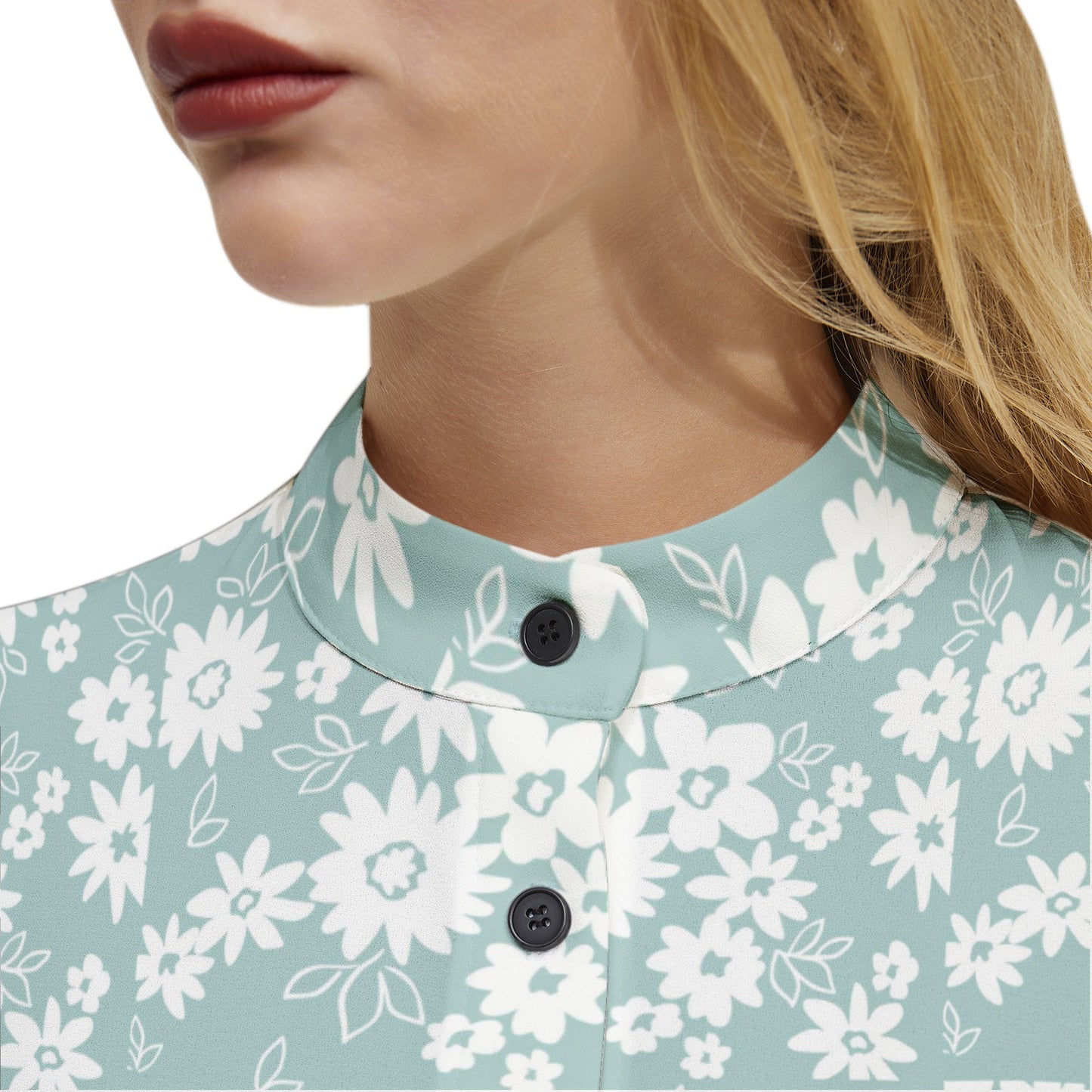 Long Sleeve Button Up Casual Shirt Top