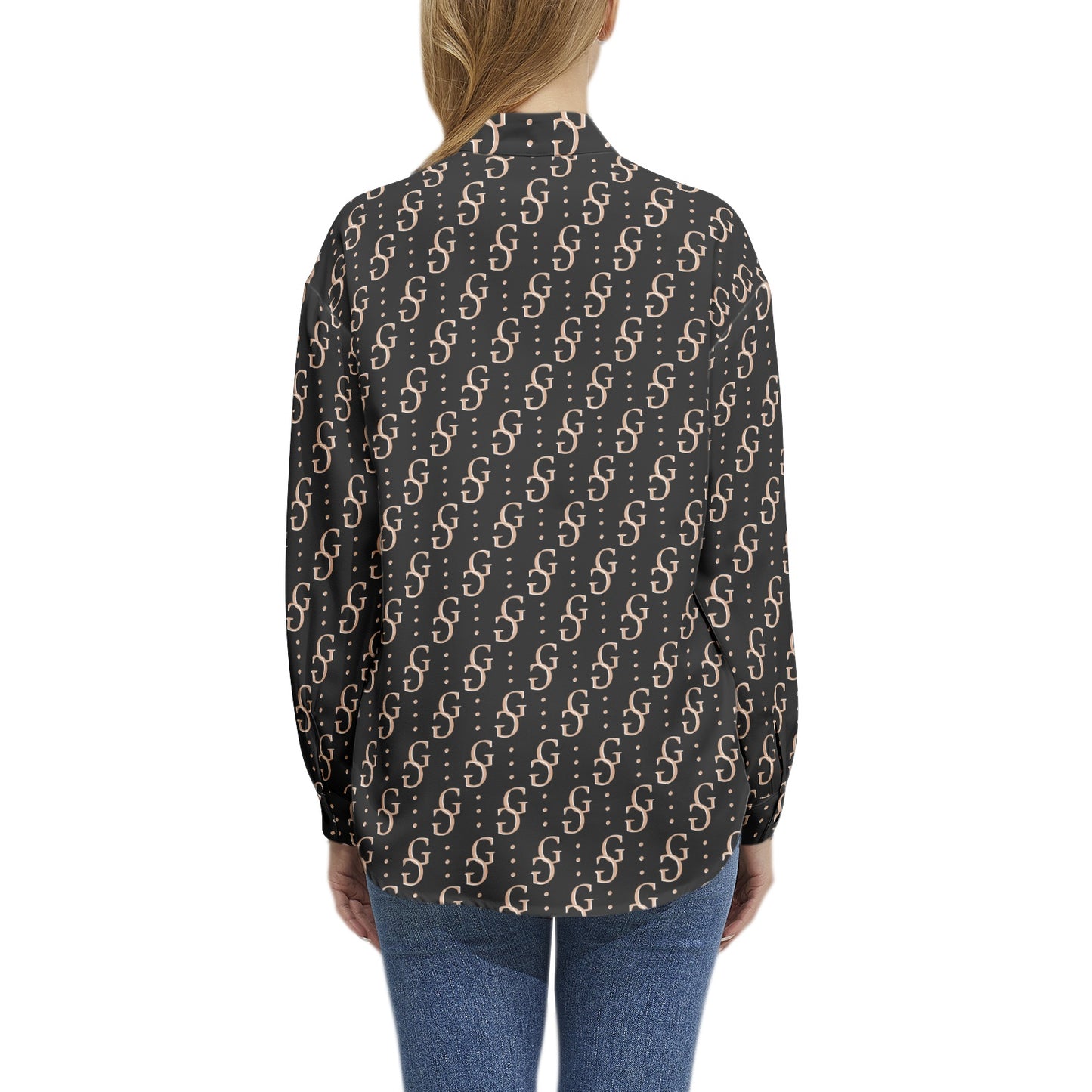 Long Sleeve Button Up Casual Shirt Top